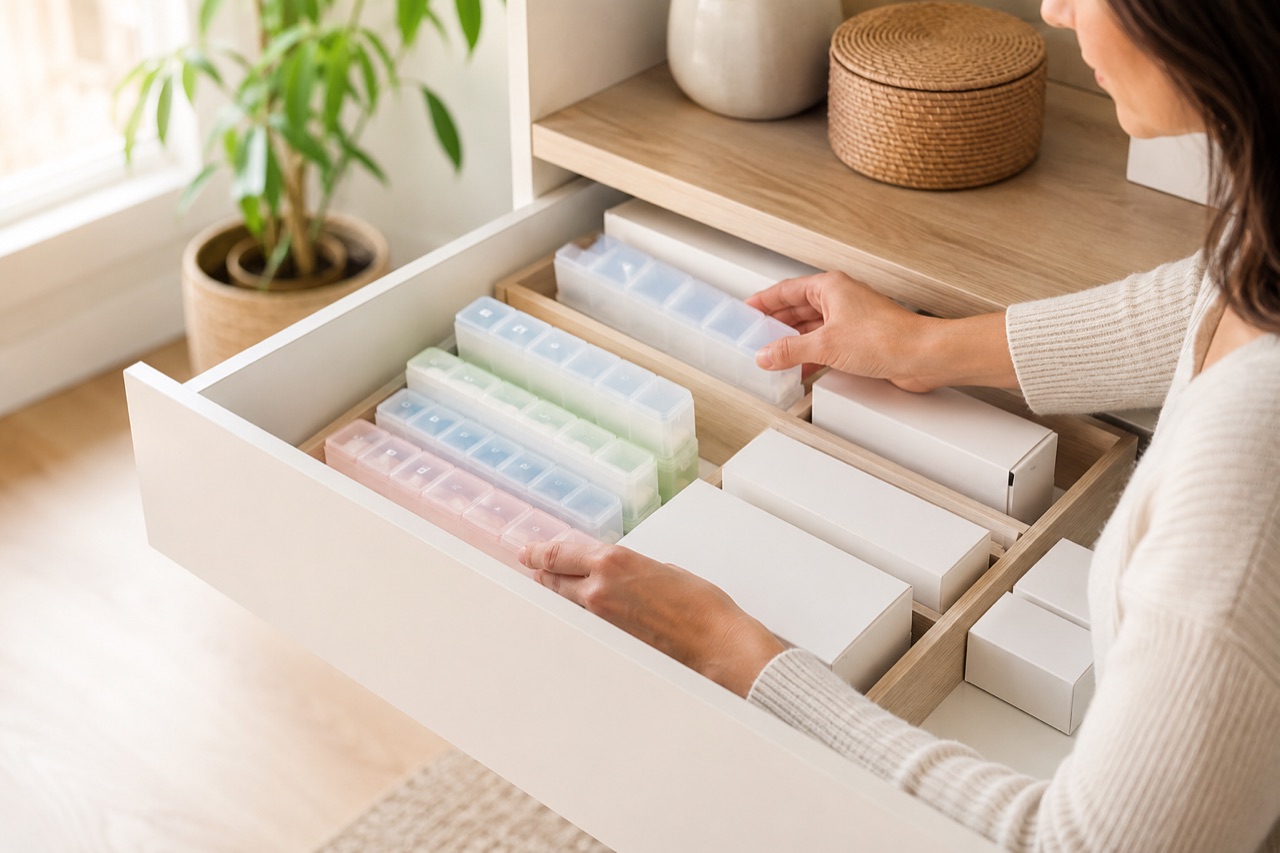 Como organizar remédios em casa: o método simples